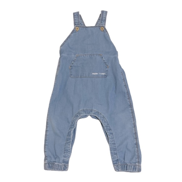 046 H&M Baggy Denim Overalls - Picture 2 of 2